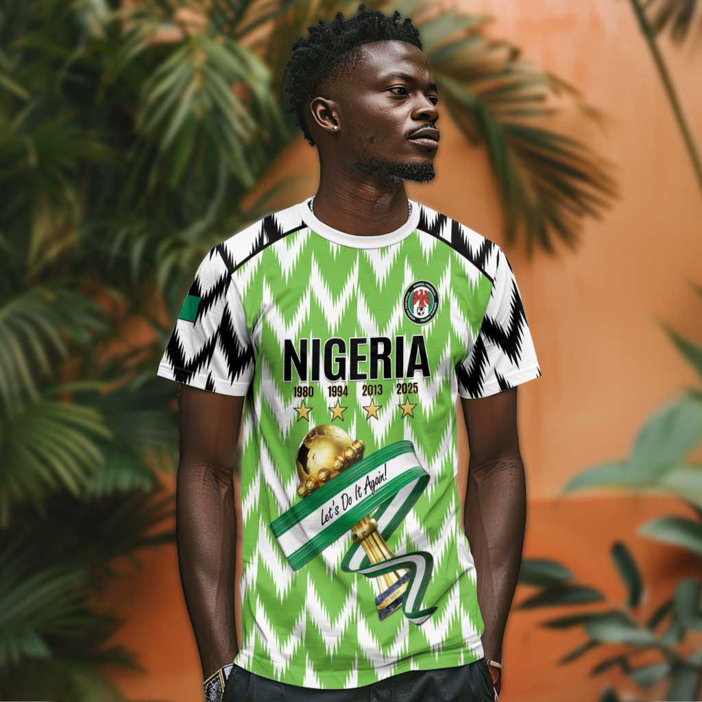 Custom Nigeria Football T-Shirt Super Eagles - Let’s Do It Again Graphic Tee