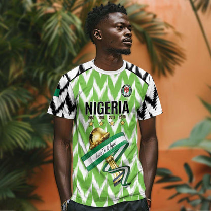 Custom Nigeria Football T-Shirt Super Eagles - Let’s Do It Again Graphic Tee