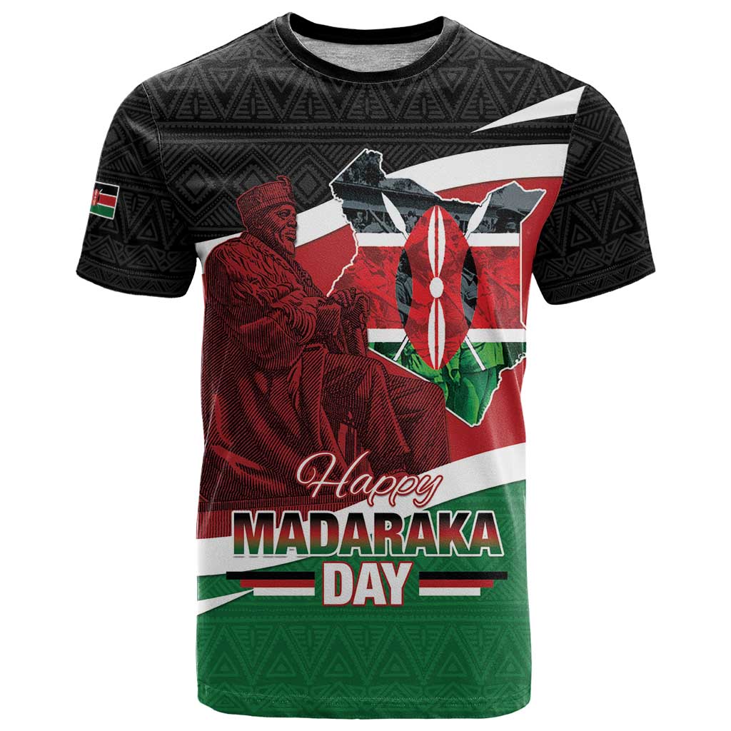 Happy Madaraka Day 2025 T-Shirt Kenya Harambee Graphic Tee