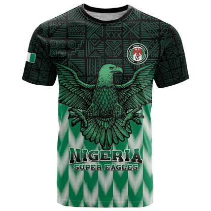 Custom Nigeria Football T-Shirt Go Super Eagles Sporty Style Graphic Tee