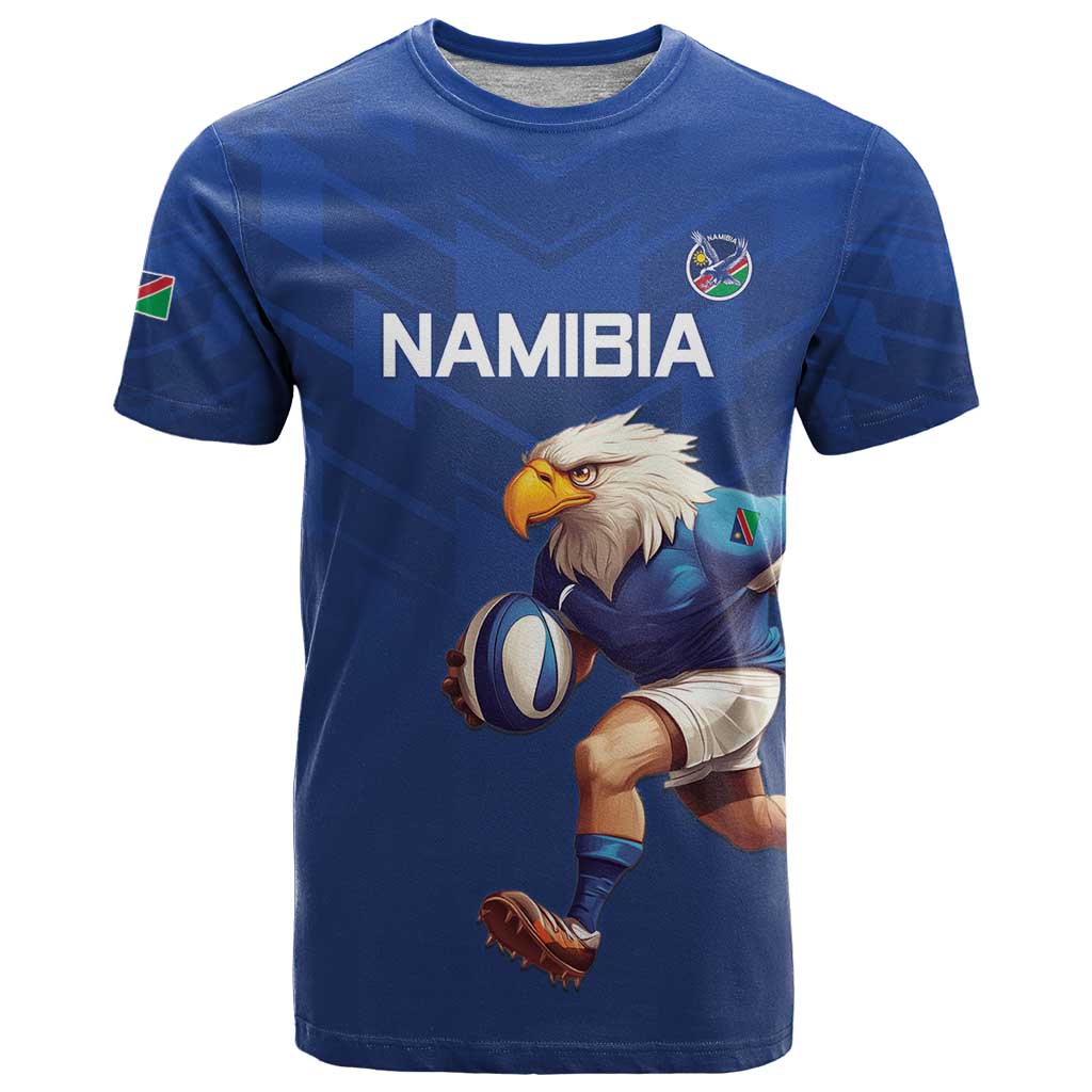 Namibia Rugby Custom T-Shirt Go Welwitschias Graphic Tee