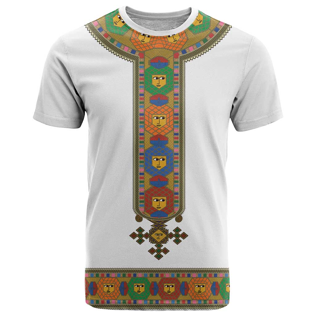Ethiopia Saba Kemis T-Shirt Habesha Style Graphic Tee
