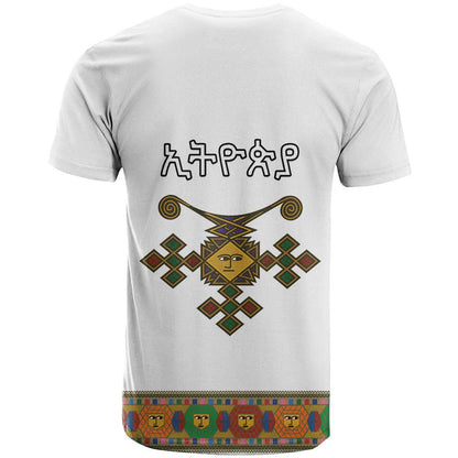 Ethiopia Saba Kemis T-Shirt Habesha Style Graphic Tee