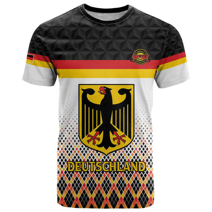 Custom Germany Hockey T-Shirt Go Trager der Adler Graphic Tee
