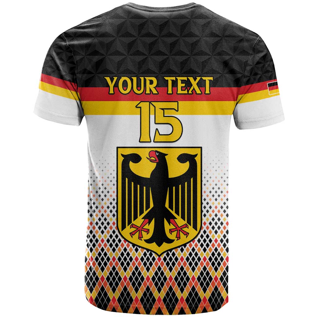 Custom Germany Hockey T-Shirt Go Trager der Adler Graphic Tee