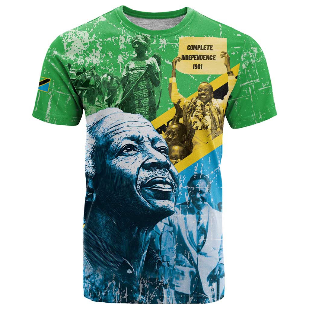 Happy Tanzania Nyerere Day T-Shirt One Nation - One People Graphic Tee