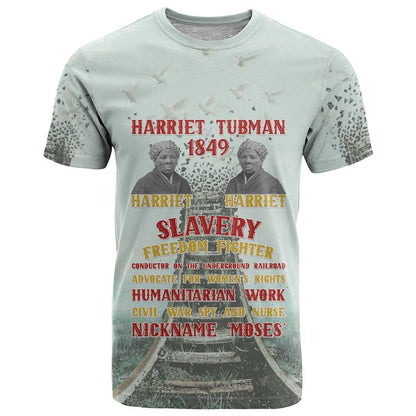 Harriet Tubman 1849 T-Shirt Freedom Fighter Legacy Graphic Tee