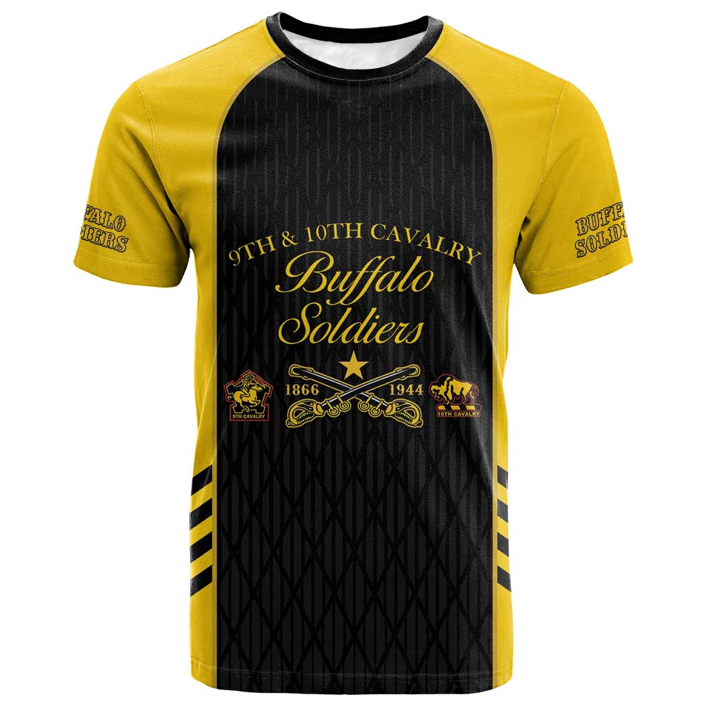 Personalized Buffalo Soldiers T-Shirt 9th & 10th Cavalry Regiment Graphic Tee