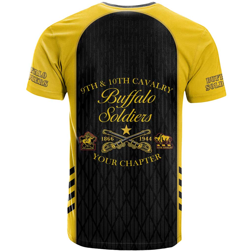 Personalized Buffalo Soldiers T-Shirt 9th & 10th Cavalry Regiment Graphic Tee