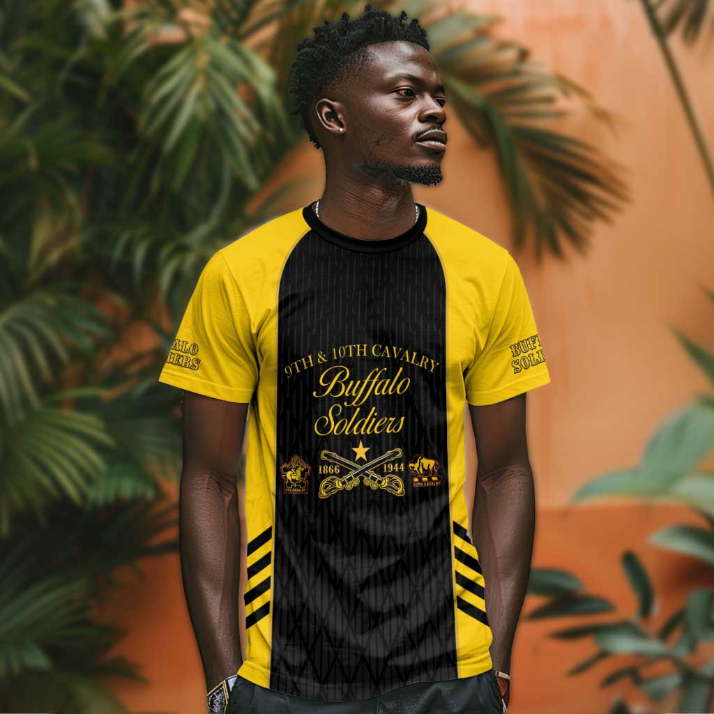 Personalized Buffalo Soldiers T-Shirt 9th & 10th Cavalry Regiment Graphic Tee