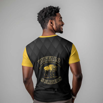 Personalized Buffalo Soldiers T-Shirt We Can We Will Ready and Forward Graphic Tee