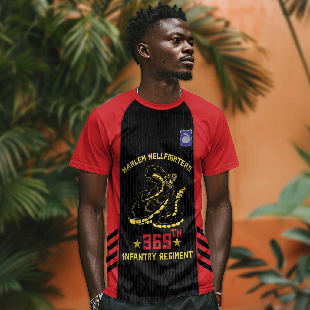 Personalized Harlem Hellfighters T-Shirt 369th Infantry Regiment Legacy Graphic Tee