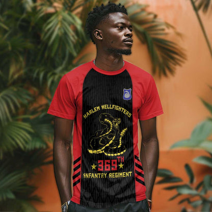 Personalized Harlem Hellfighters T-Shirt 369th Infantry Regiment Legacy Graphic Tee
