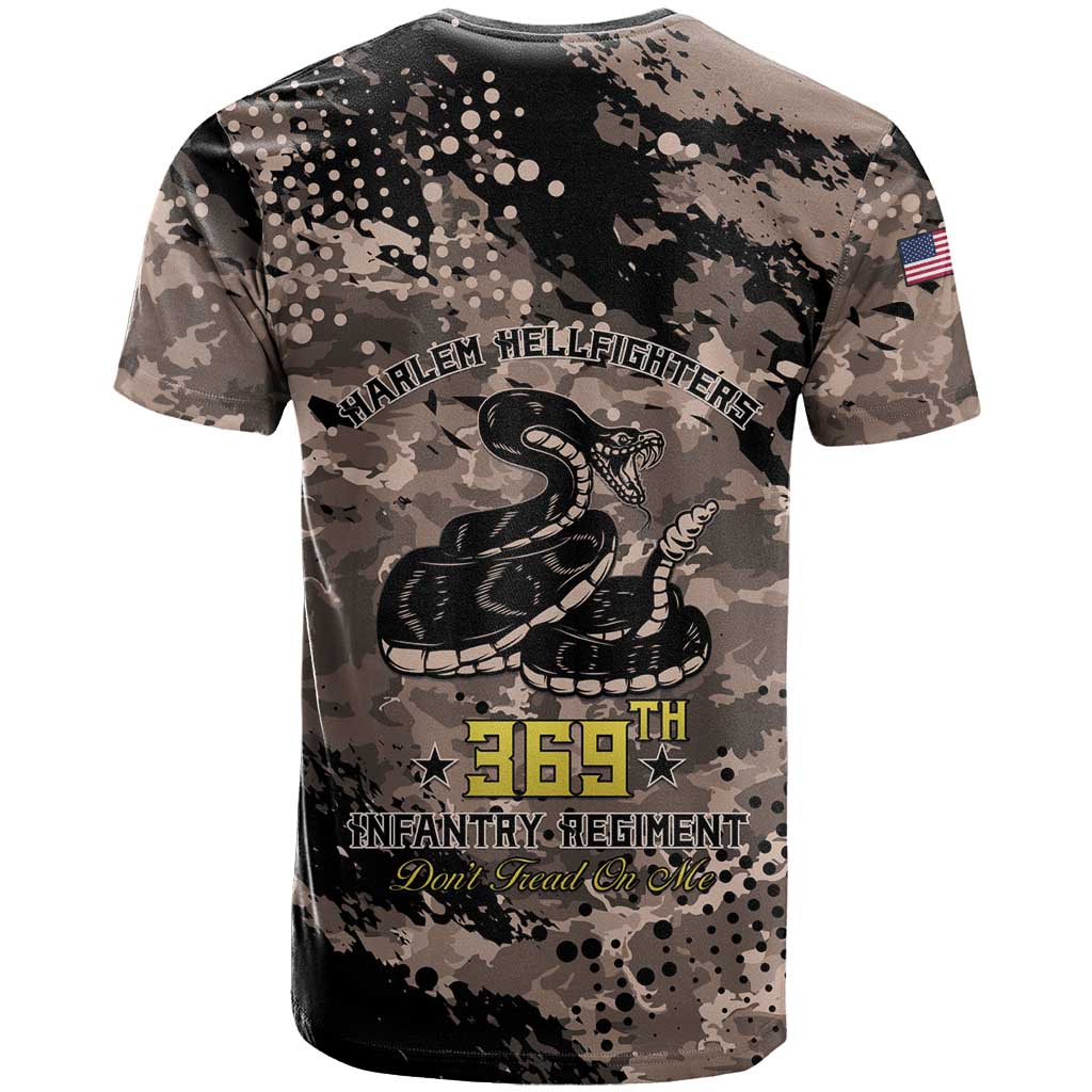 Harlem Hellfighters 369th Infantry Regiment Legacy T-Shirt God Damn Lets Go Graphic Tee