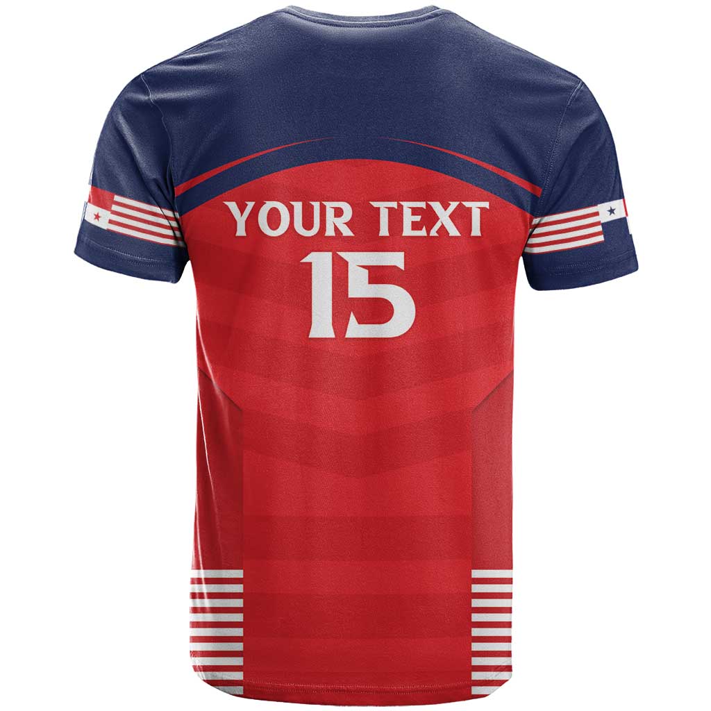 Custom Panama Football T-Shirt Go Los Canaleros Go Graphic Tee