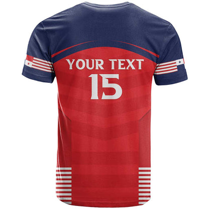 Custom Panama Football T-Shirt Go Los Canaleros Go Graphic Tee