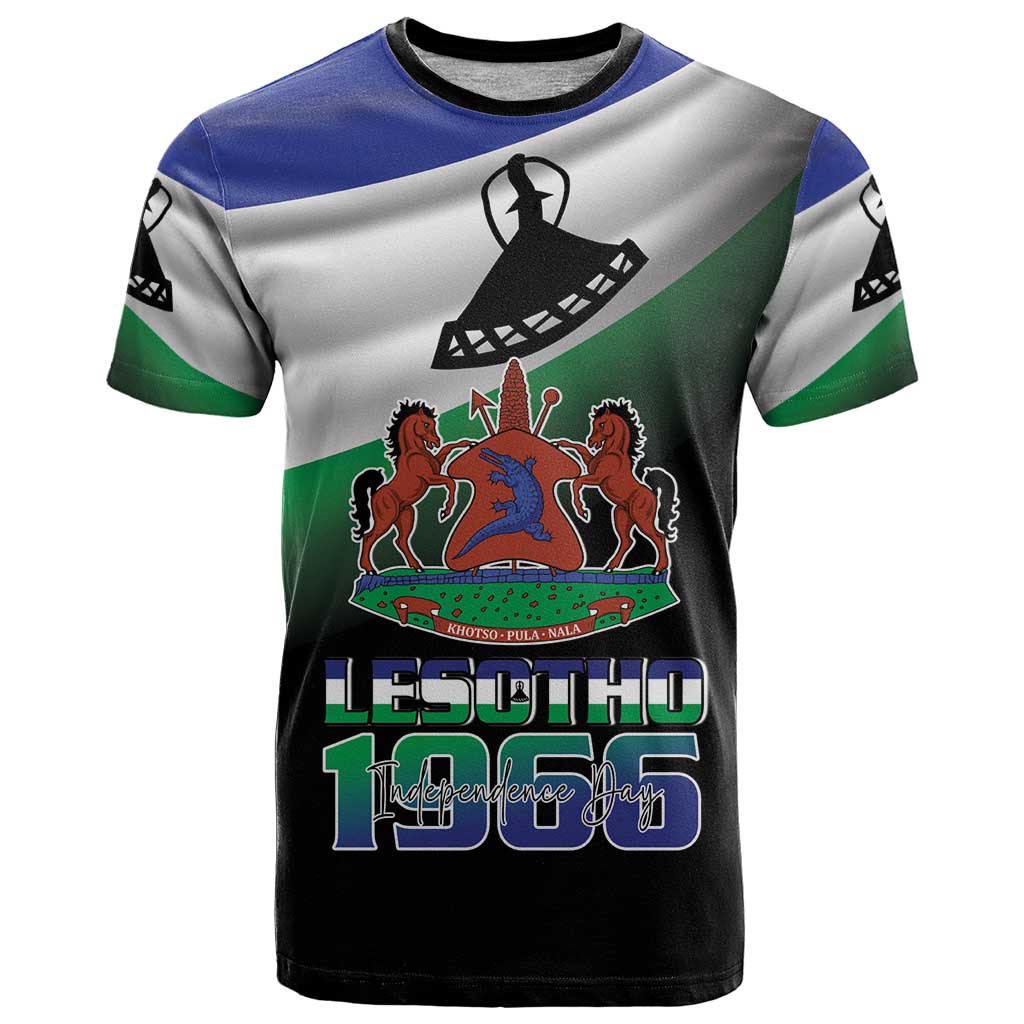Lesotho 1966 T-Shirt Happy Independence Day Graphic Tee