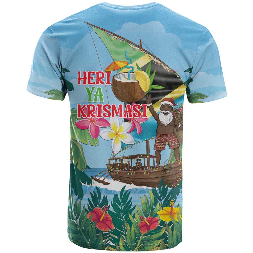 Tanzania Christmas T-Shirt Heri ya Krismasi Graphic Tee
