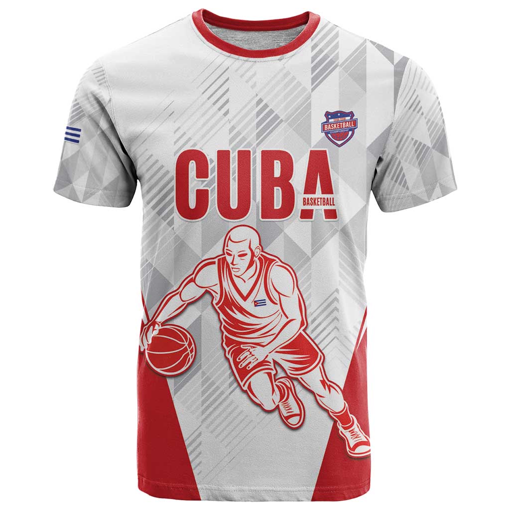 Custom Cuba Basketball T-Shirt Sporty Style Graphic Tee