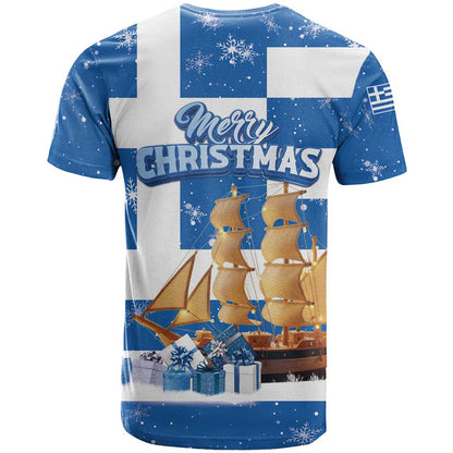 Greece Karavaki Christmas T-Shirt Merry Chirstmas 2025 Graphic Tee