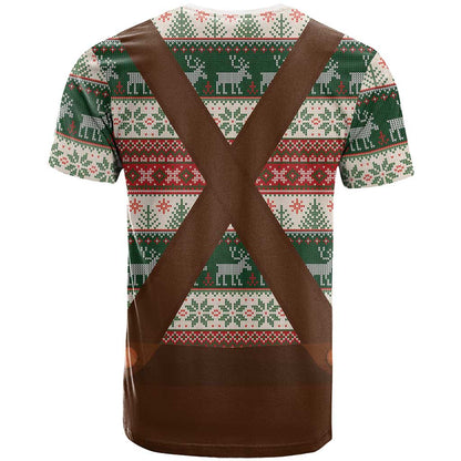 Germany Bavarian Christmas T-Shirt German Heritage Costume Graphic Tee