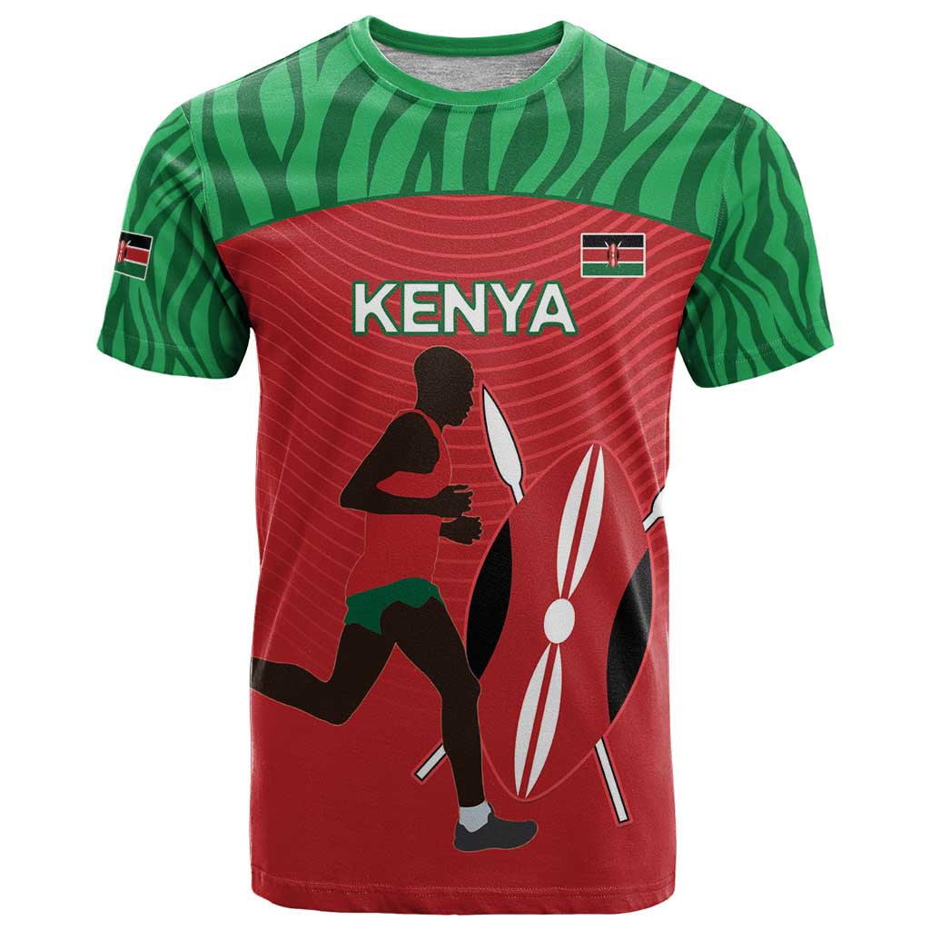 Custom Athletics Kenya T-Shirt Kenyan Runner Graphic Tee