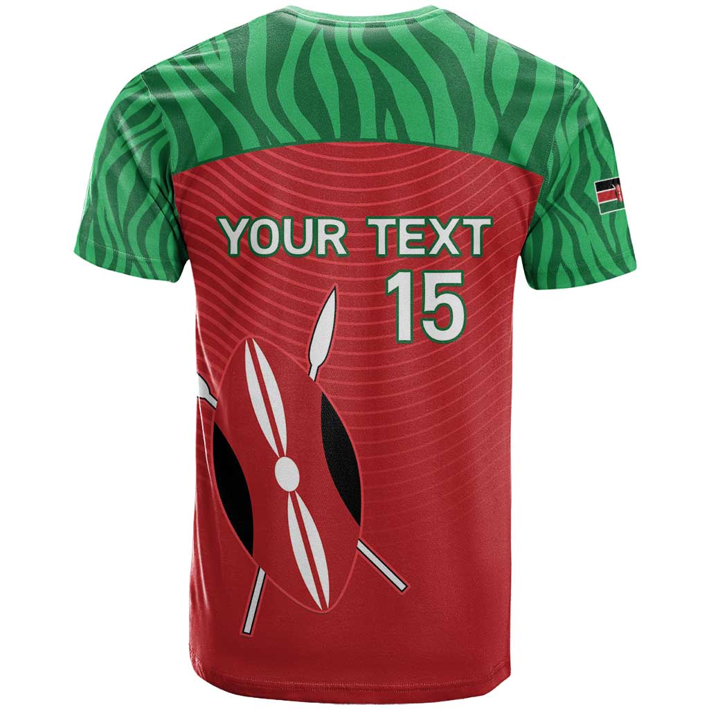 Custom Athletics Kenya T-Shirt Kenyan Runner Graphic Tee