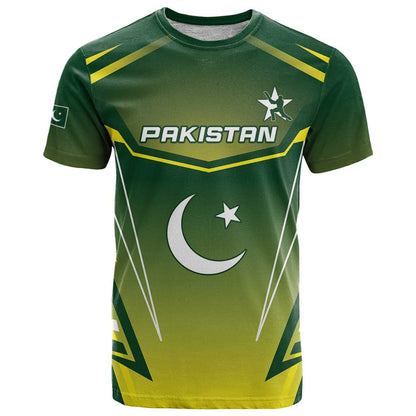 Custom Pakistan Cricket T-Shirt Go Shaheens Graphic Tee