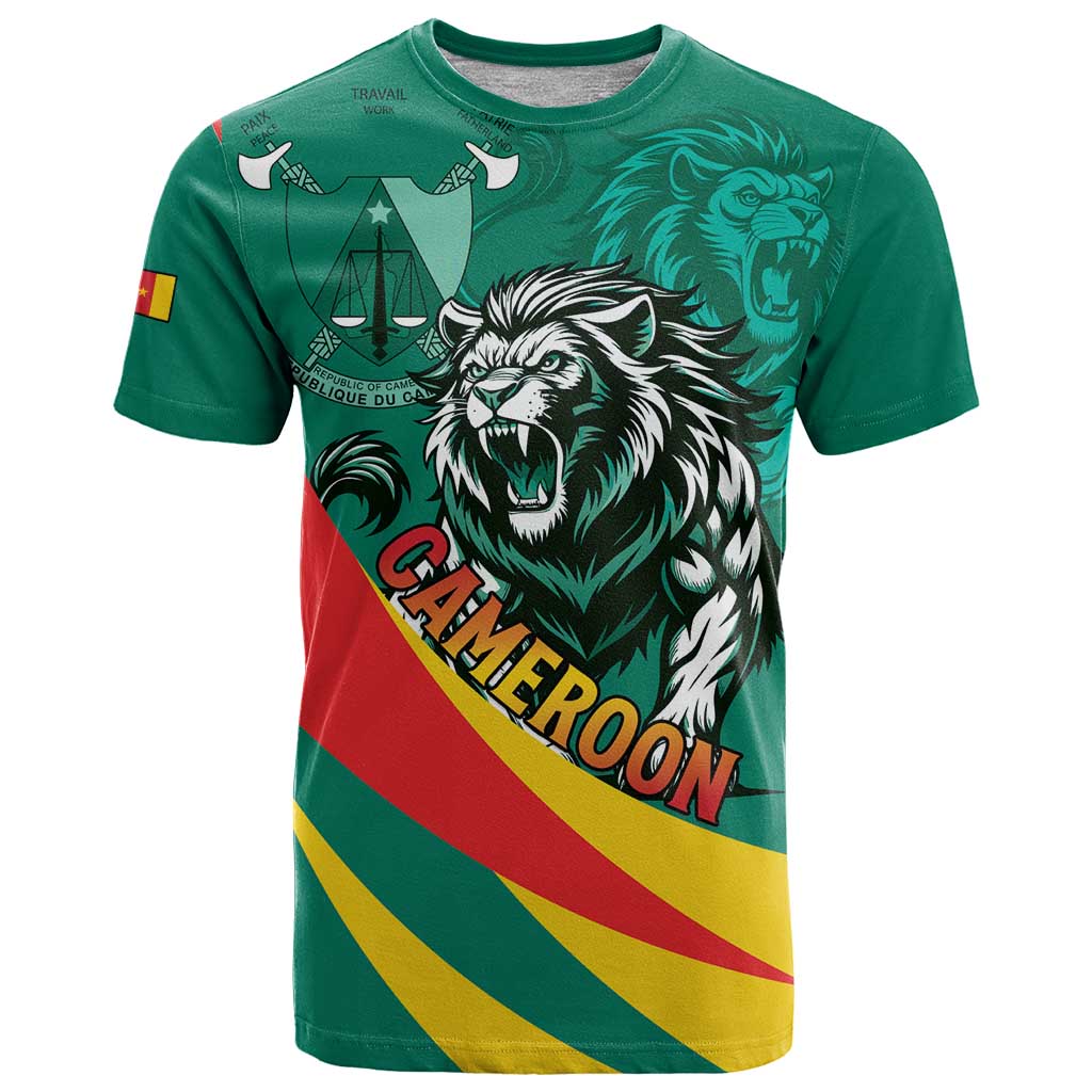 Personalised Happy Cameroon National Day T-Shirt May 20 Cameroun Graphic Tee