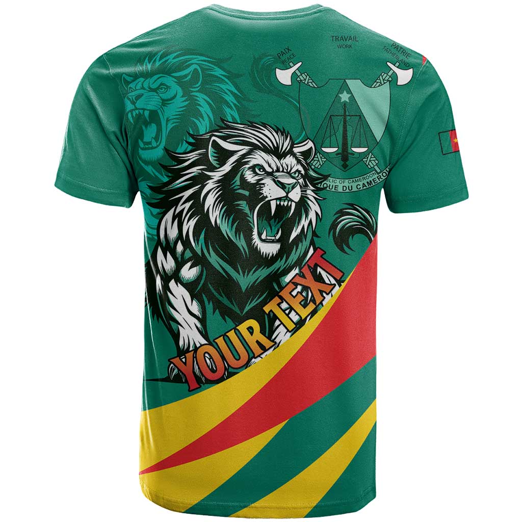Personalised Happy Cameroon National Day T-Shirt May 20 Cameroun Graphic Tee
