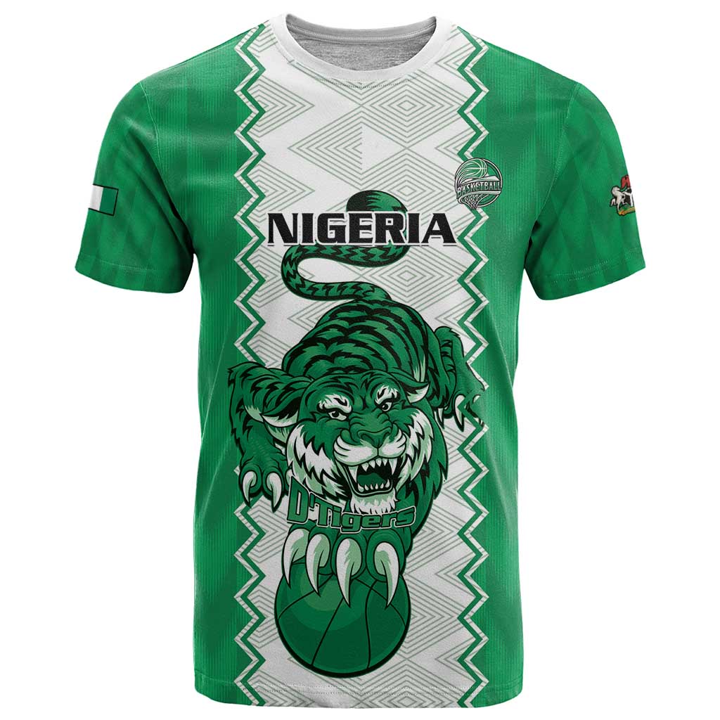 Nigeria Basketball Custom T-Shirt Go DTigers Graphic Tee