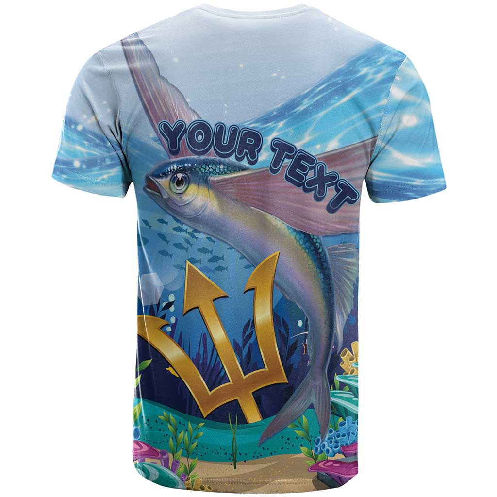 Personalised Barbados Flying Fish T-Shirt Ocean Style Graphic Tee