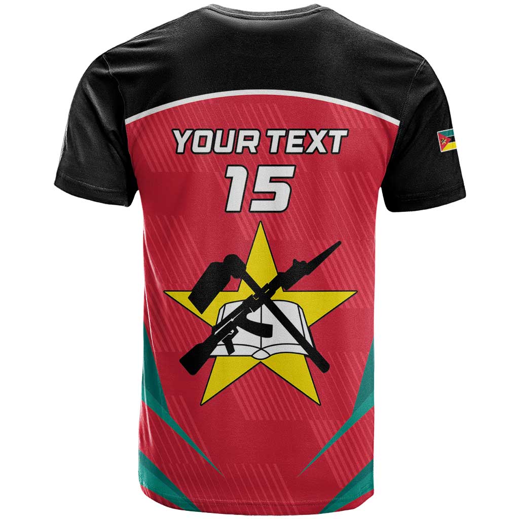 Custom Mozambique Football T-Shirt Go Os Mambas Graphic Tee