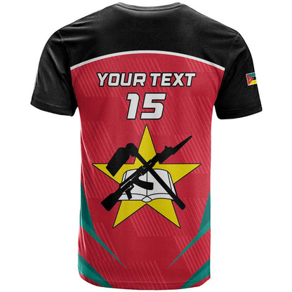 Custom Mozambique Football T-Shirt Go Os Mambas Graphic Tee
