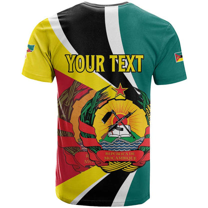 Personalized Mozambique T-Shirt 50 Years Anniversary Independence Day Graphic Tee