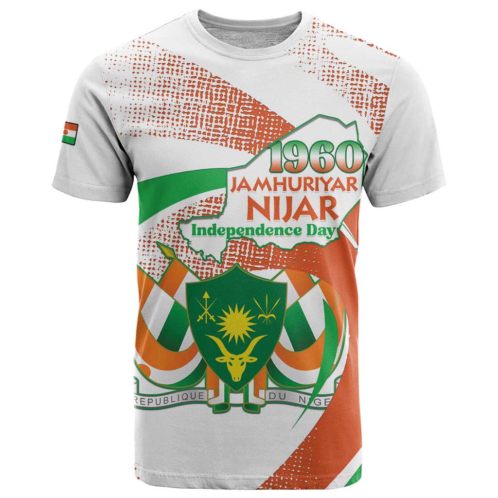 Personalised Niger T-Shirt 1960 Jamhuriyar Nijar Independence Day Graphic Tee