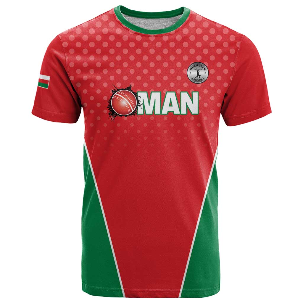 Custom Oman Cricket T-Shirt We Are Champions Graphic Tee