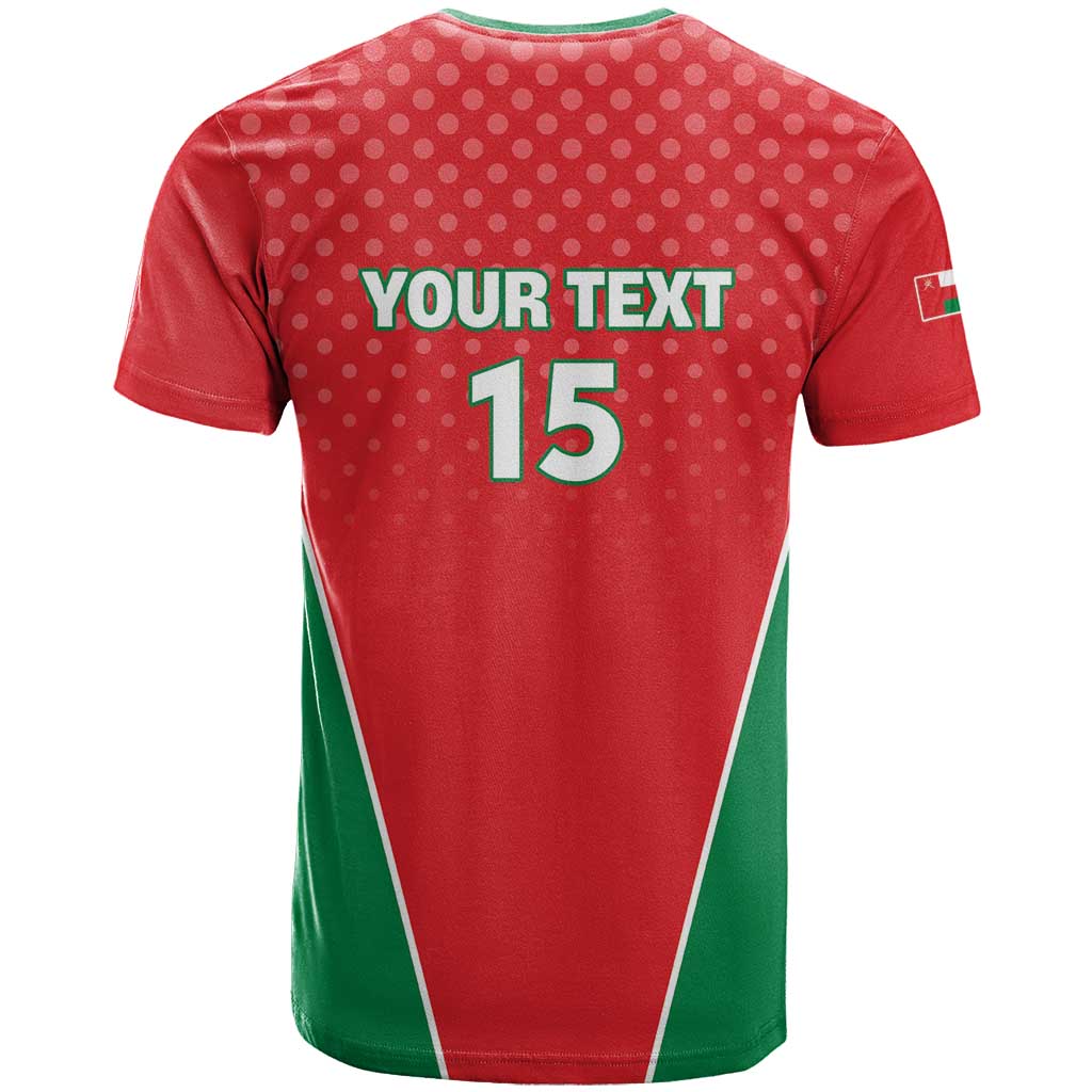 Custom Oman Cricket T-Shirt We Are Champions Graphic Tee