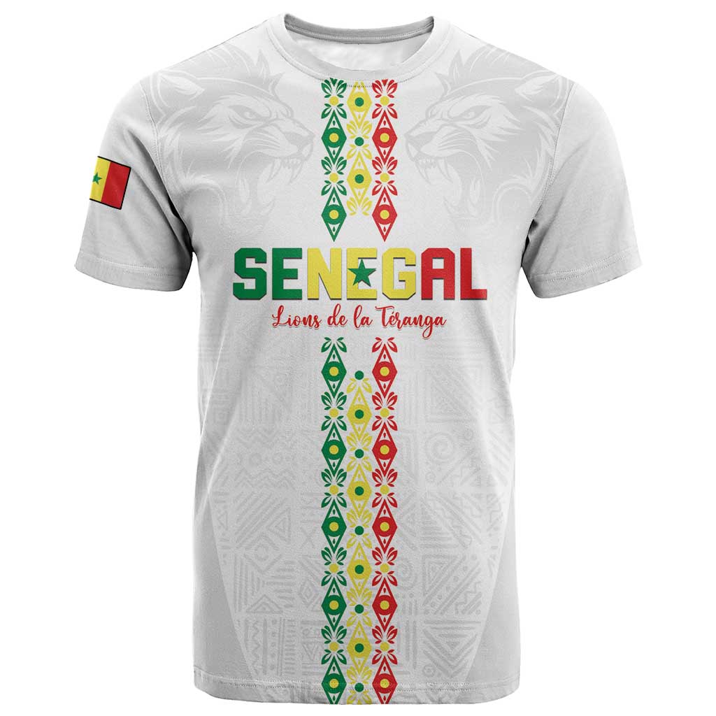 Custom Senegal Football T-Shirt Go Champions Lions de la Teranga Graphic Tee