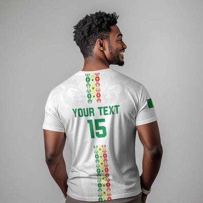 Custom Senegal Football T-Shirt Go Champions Lions de la Teranga Graphic Tee