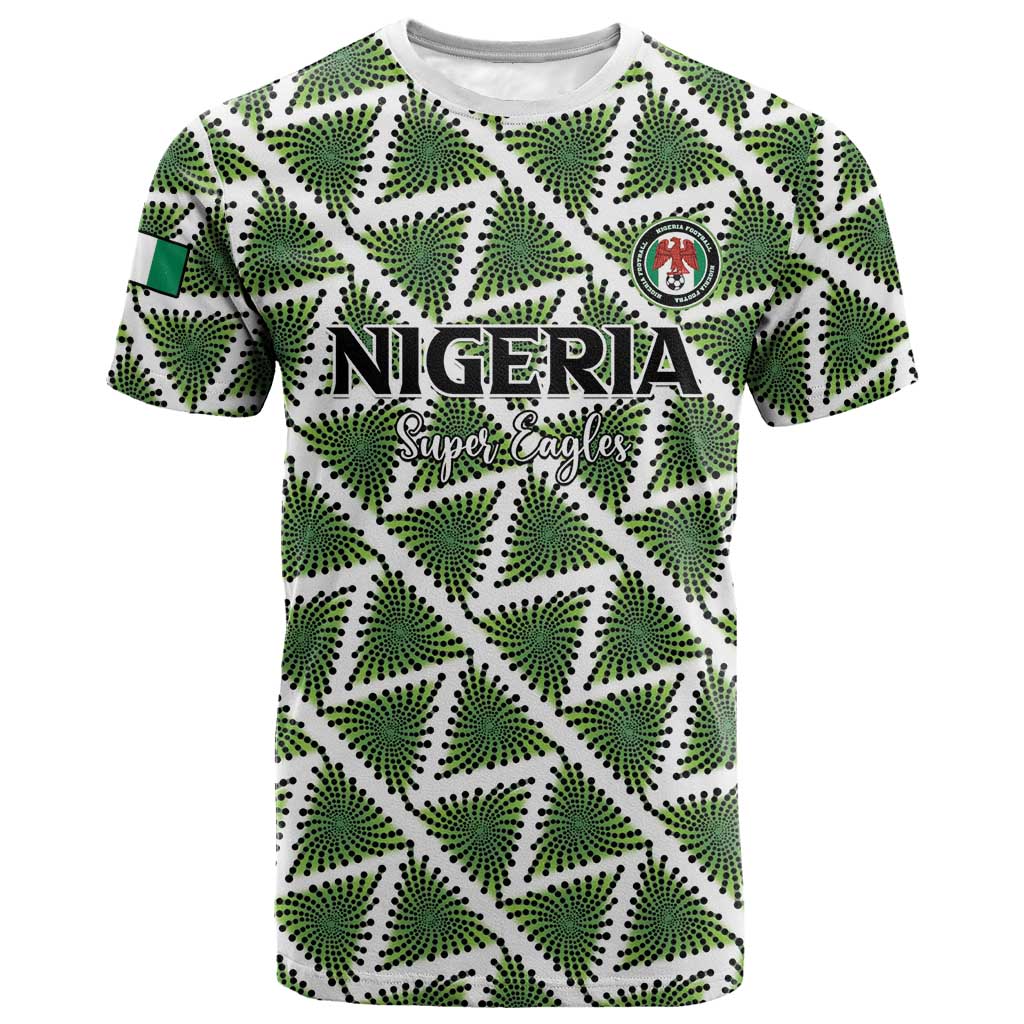 Custom Nigeria Football T-Shirt Come On Super Eagles Graphic Tee