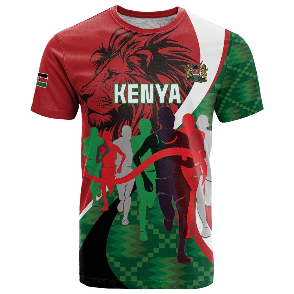 Personalised Athletics Kenya T-Shirt We Are Champions Graphic Tee