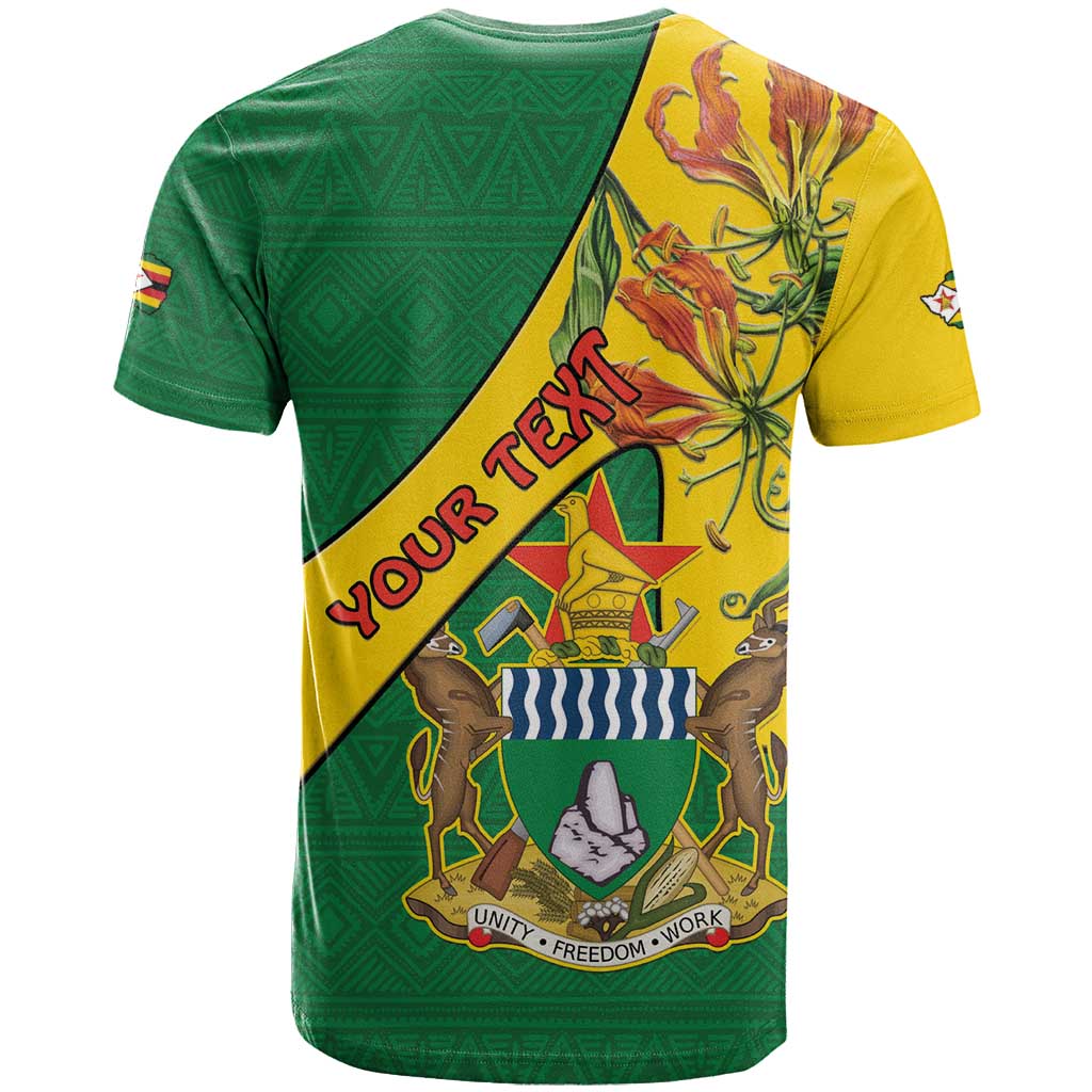 Personalised Zimbabwe T-Shirt 1980 Independence Day Graphic Tee