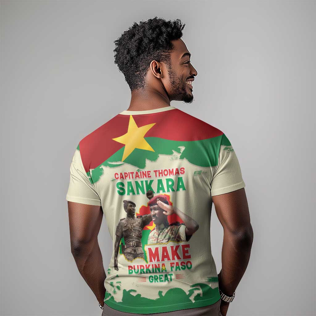Thomas Sankara T-Shirt Make Burkina Faso Great Graphic Tee