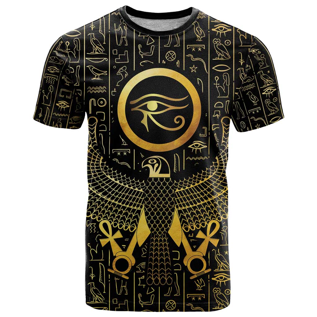 Ancient Egyptian T-Shirt Horus Falcon God Graphic Tee