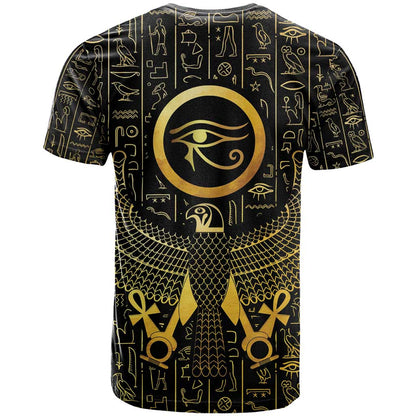 Ancient Egyptian T-Shirt Horus Falcon God Graphic Tee
