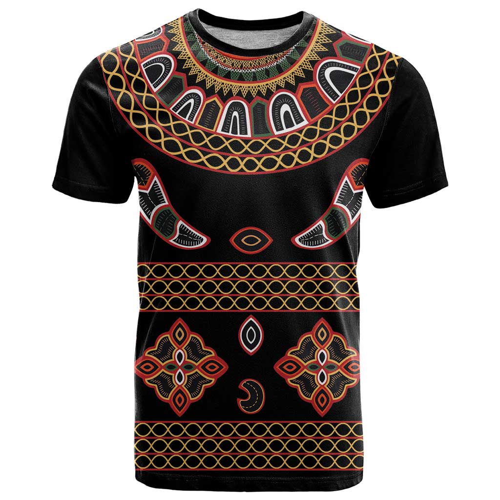 Toghu T-Shirt Cameroon Traditional Pattern Graphic Tee