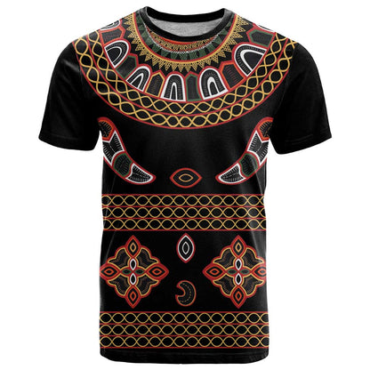 Toghu T-Shirt Cameroon Traditional Pattern Graphic Tee