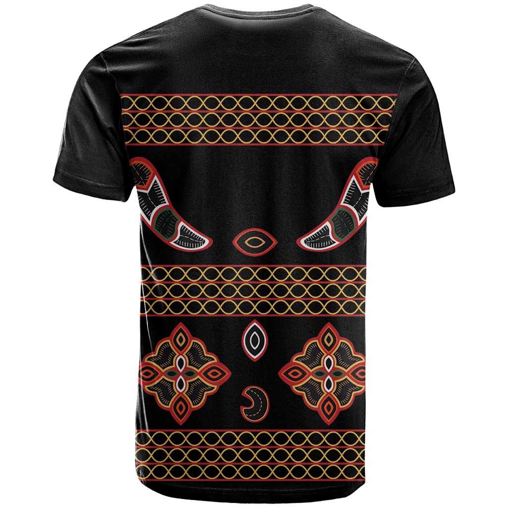 Toghu T-Shirt Cameroon Traditional Pattern Graphic Tee