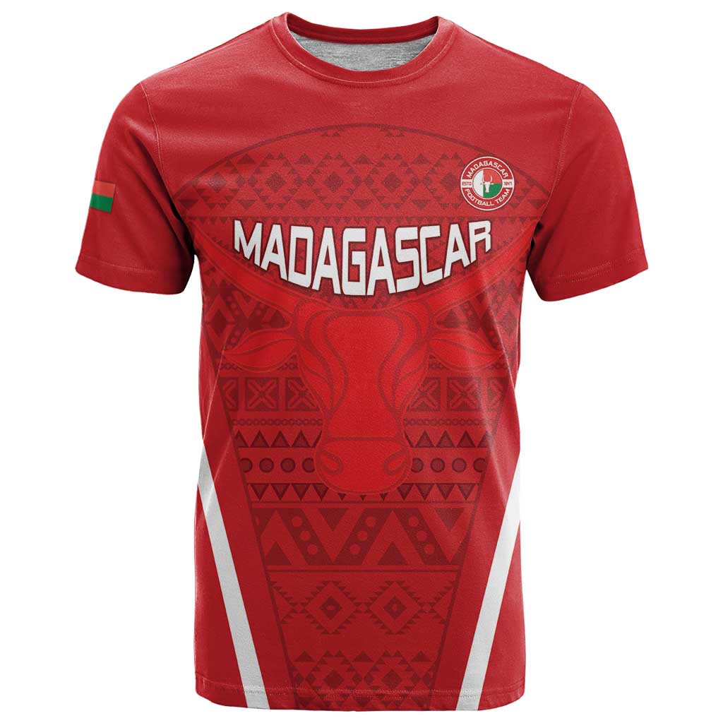 Custom Madagascar Football T-Shirt Go Barea Go Graphic Tee